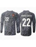 Moške Nogometnih dresov Portugalska Diogo Costa #22 Vratar Gostujoči EP 2024 Dolgi rokavi